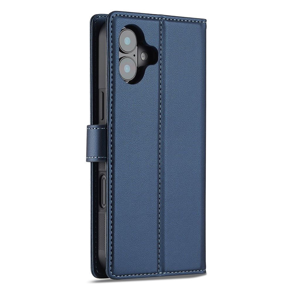 LC.IMEEKE L2 Series for iPhone 17 Case PU Leather Wallet Detachable Magnetic Phone Cover
