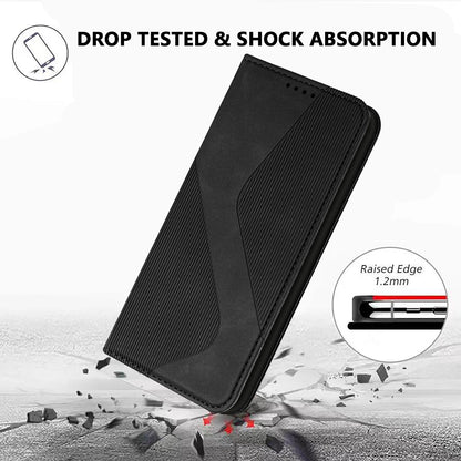 For iPhone 17 Pro Phone Cover Skin-touch Feel Leather Wallet Case with Stand