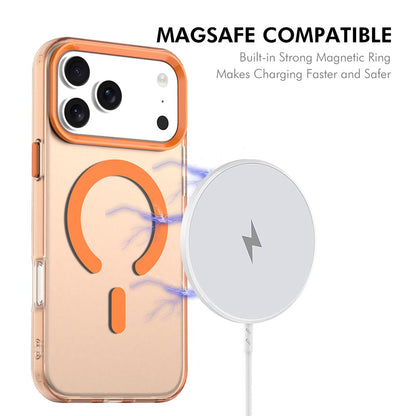 ENKAY HAT PRINCE For iPhone 17 Pro Max Magnetic Case with 9H Screen Protector Clear PC Phone Cover