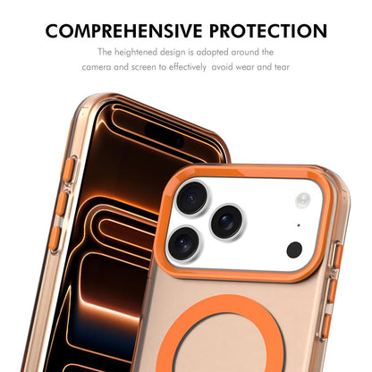 ENKAY HAT PRINCE For iPhone 17 Pro Max Magnetic Case with 9H Screen Protector Clear PC Phone Cover