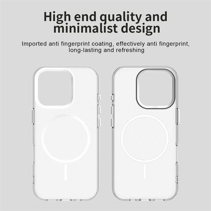 For iPhone 16 Pro Case Candy Color PC + TPU + PET Phone Cover Compatible with MagSafe