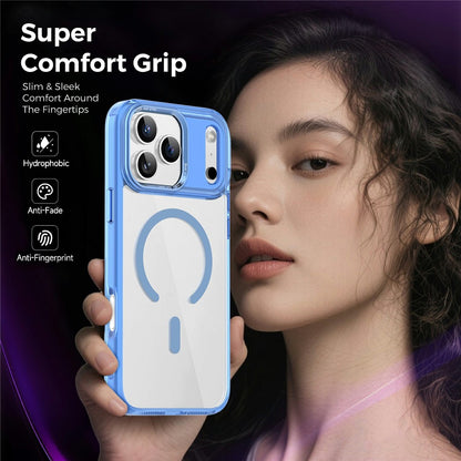 For iPhone 17 Pro Case Compatible with MagSafe TPU+PC Transparent Phone Cover