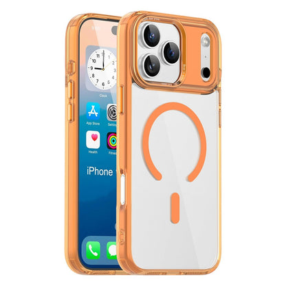 For iPhone 17 Pro Case Compatible with MagSafe TPU+PC Transparent Phone Cover