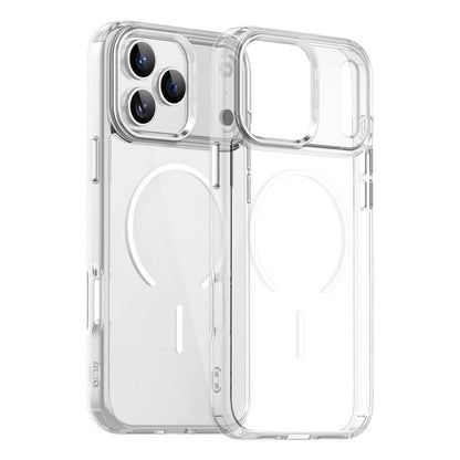 For iPhone 17 Pro Max Magnetic Case Compatible with MagSafe TPU PC Clear Phone Cover