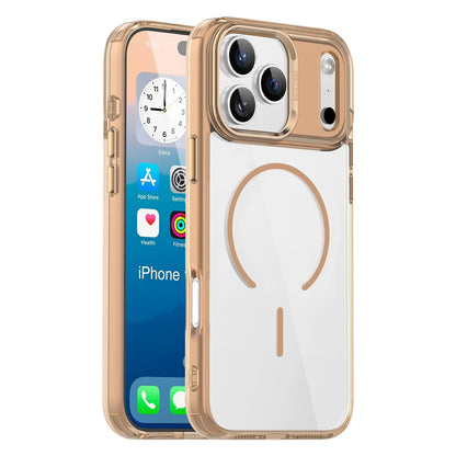 For iPhone 17 Pro Max Magnetic Case Compatible with MagSafe TPU PC Clear Phone Cover