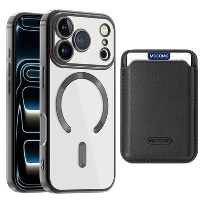 For iPhone 17 Pro Case Compatible with MagSafe TPU + PC Mobile Cover with Card Bag