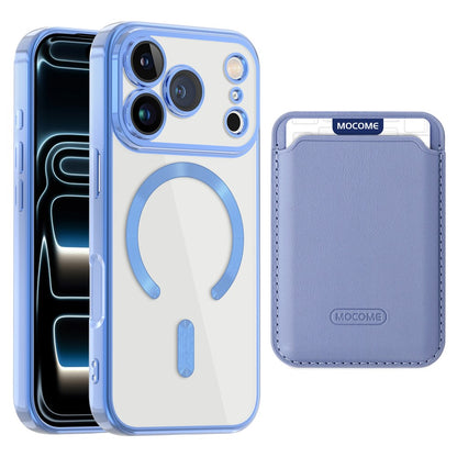 For iPhone 17 Pro Case Compatible with MagSafe TPU + PC Mobile Cover with Card Bag