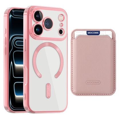 For iPhone 17 Pro Case Compatible with MagSafe TPU + PC Mobile Cover with Card Bag