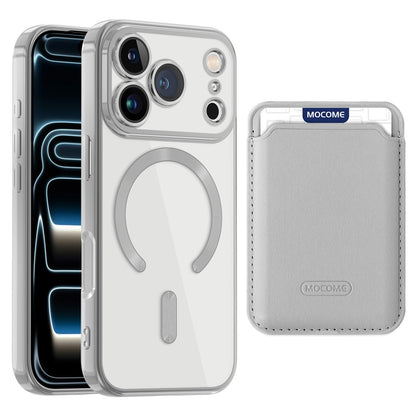 For iPhone 17 Pro Case Compatible with MagSafe TPU + PC Mobile Cover with Card Bag