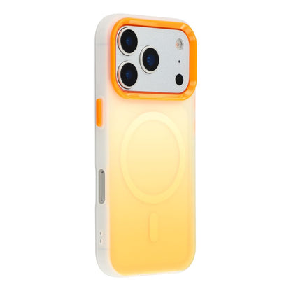 For iPhone 17 Pro Max Case Compatible with MagSafe Gradient Frosted Design PC + TPU Phone Cover