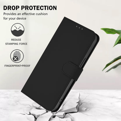For Samsung Galaxy S26 Ultra Case Solid Color Wallet Leather Phone Cover with Strap