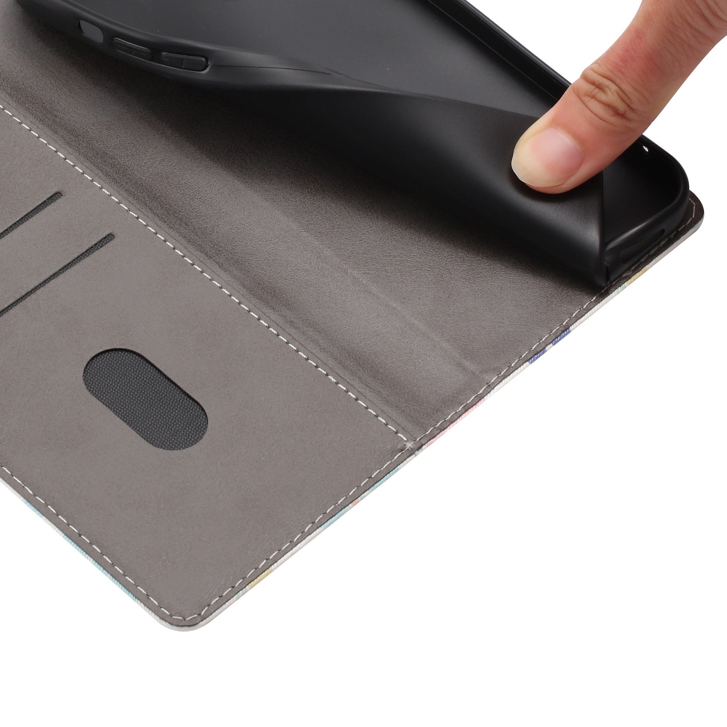 For Samsung Galaxy S26 Ultra Case Pattern Print PU Leather Wallet Phone Cover with Wrist Strap