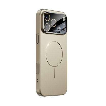 For iPhone 17 Pro Max Case Rubberized Skin Touch Magnetic PC Phone Cover Compatible with MagSafe