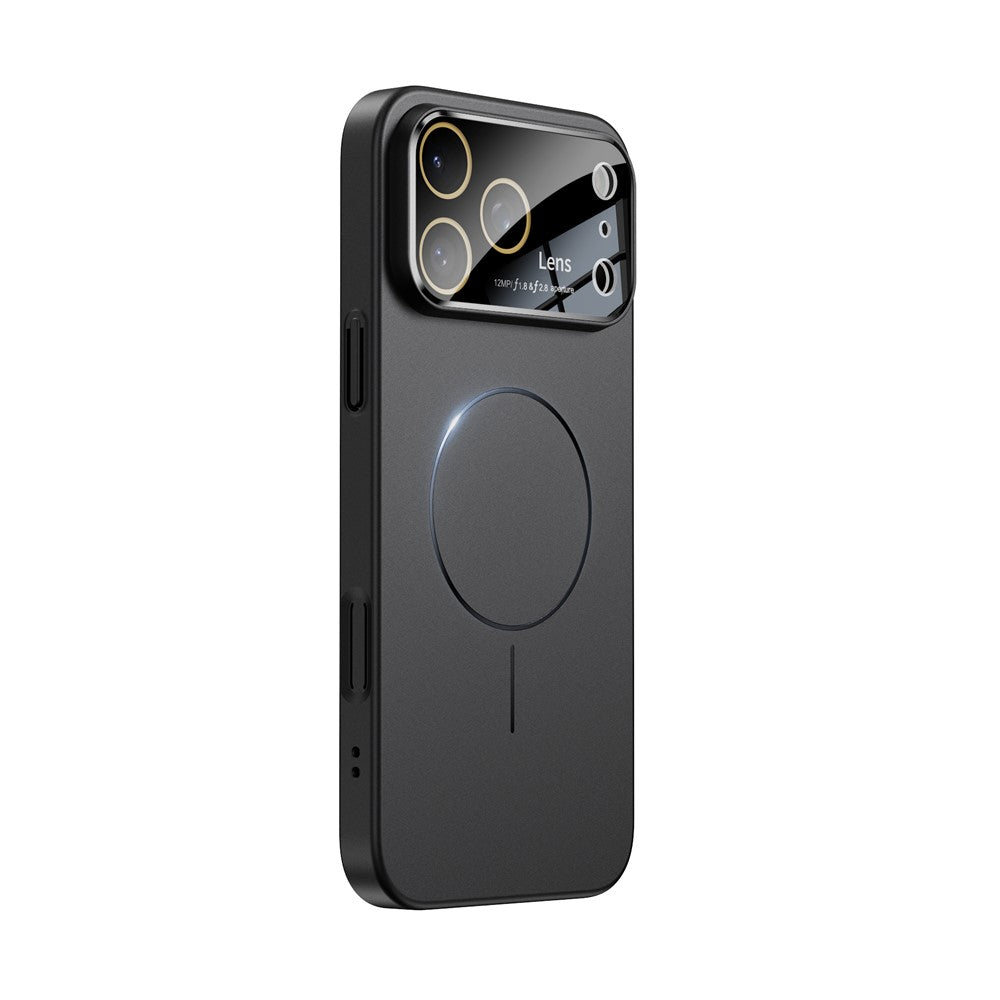 For iPhone 17 Pro Max Case Rubberized Skin Touch Magnetic PC Phone Cover Compatible with MagSafe