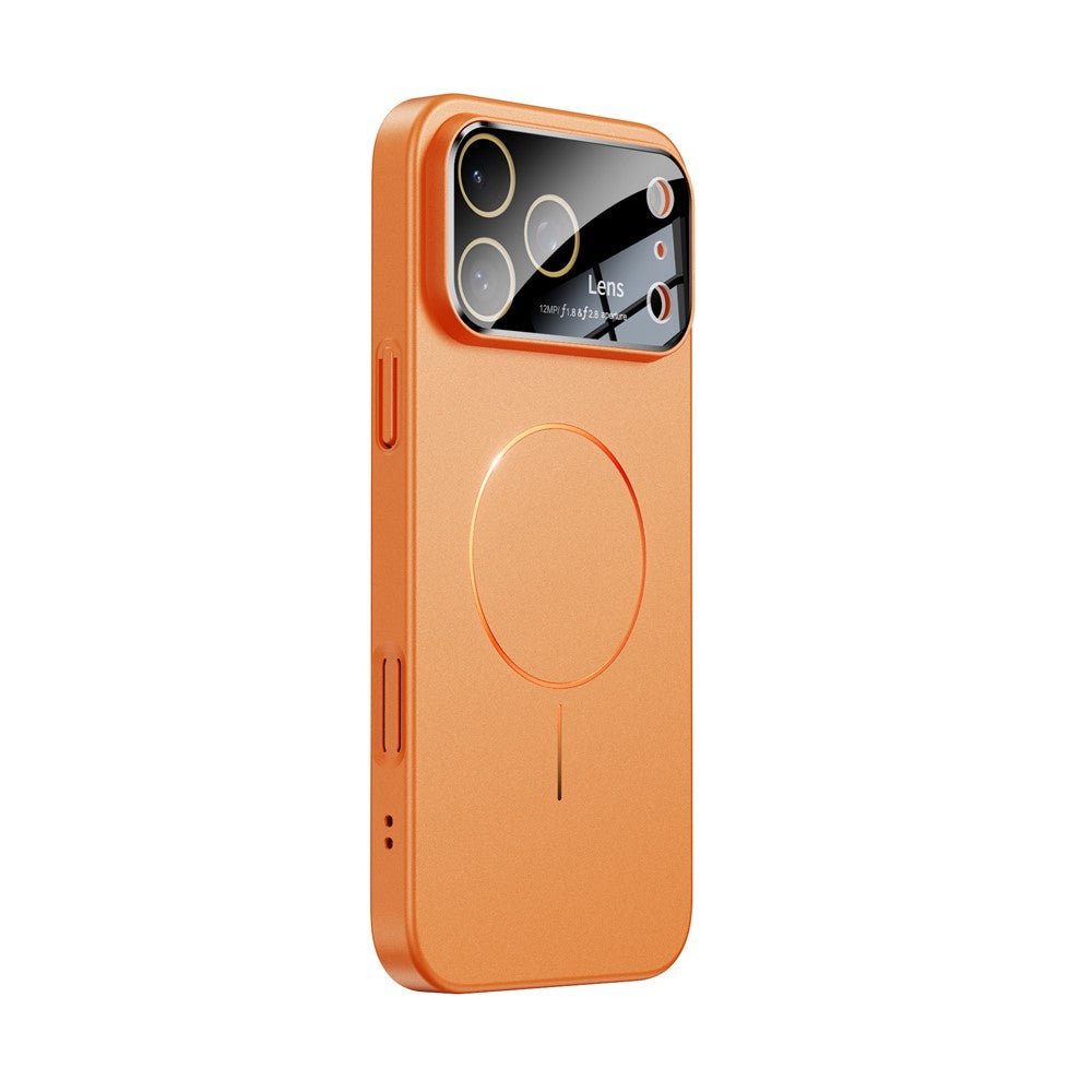 For iPhone 17 Pro Max Case Rubberized Skin Touch Magnetic PC Phone Cover Compatible with MagSafe