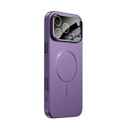 For iPhone 17 Pro Max Case Rubberized Skin Touch Magnetic PC Phone Cover Compatible with MagSafe