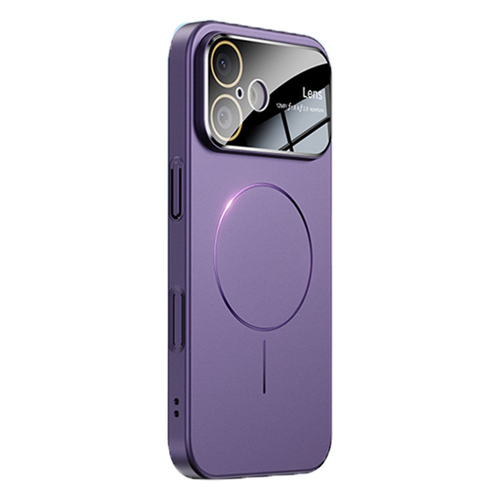 For iPhone 17 Case Rubberized Skin Touch Magnetic PC Phone Cover Compatible with MagSafe