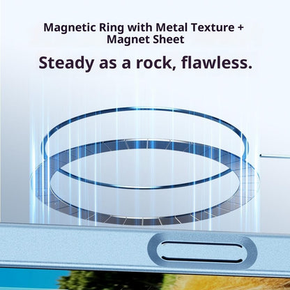 For iPhone 17 Case Rubberized Skin Touch Magnetic PC Phone Cover Compatible with MagSafe