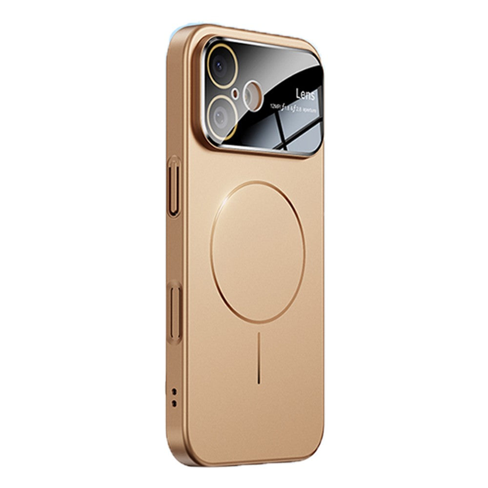 For iPhone 17 Case Rubberized Skin Touch Magnetic PC Phone Cover Compatible with MagSafe