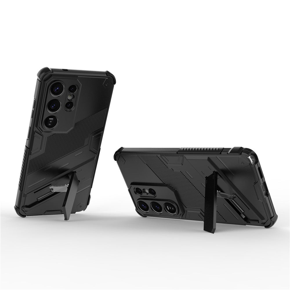 For Samsung Galaxy S26 Ultra Case PC + TPU Shockproof Phone Cover with Kickstand