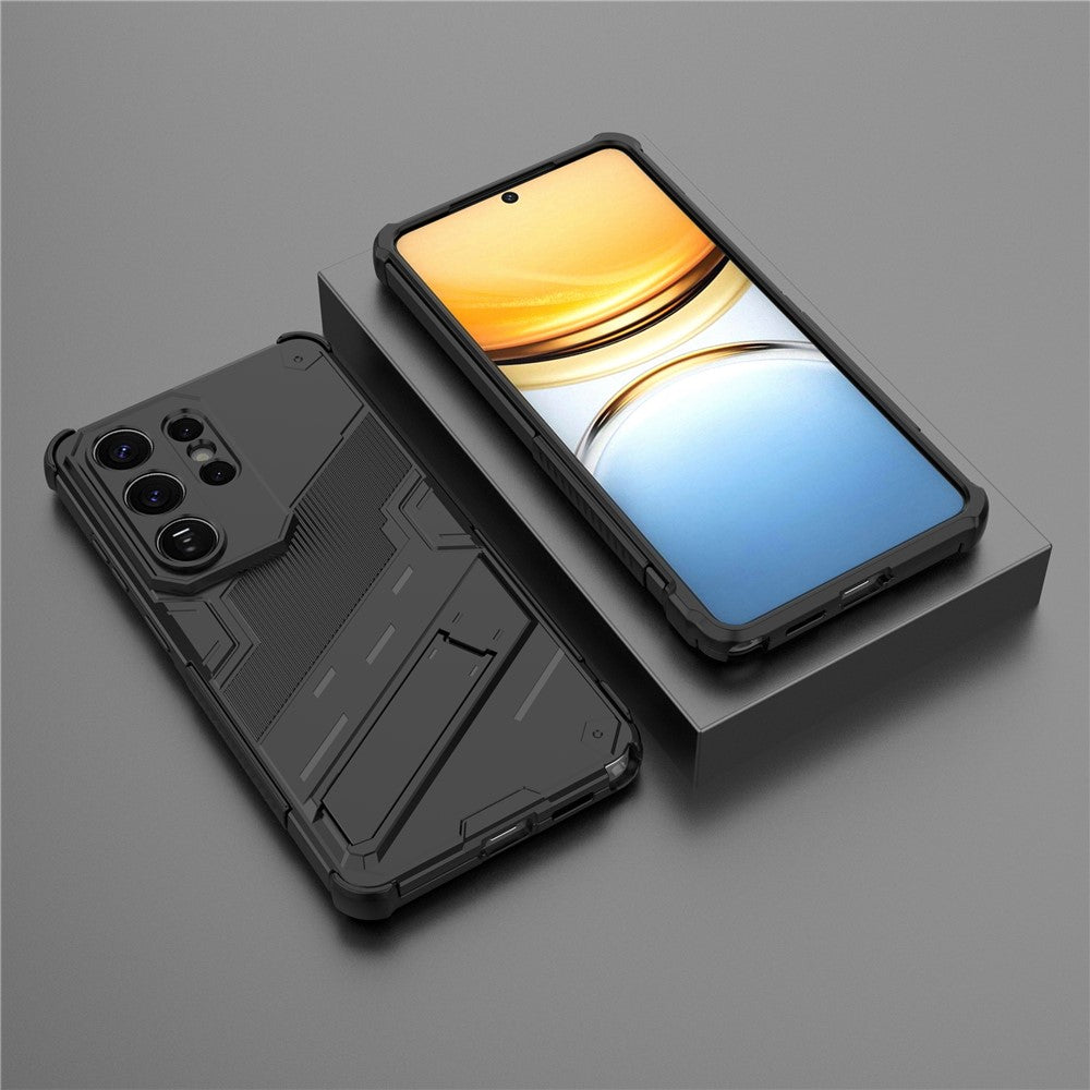 For Samsung Galaxy S26 Ultra Case PC + TPU Shockproof Phone Cover with Kickstand