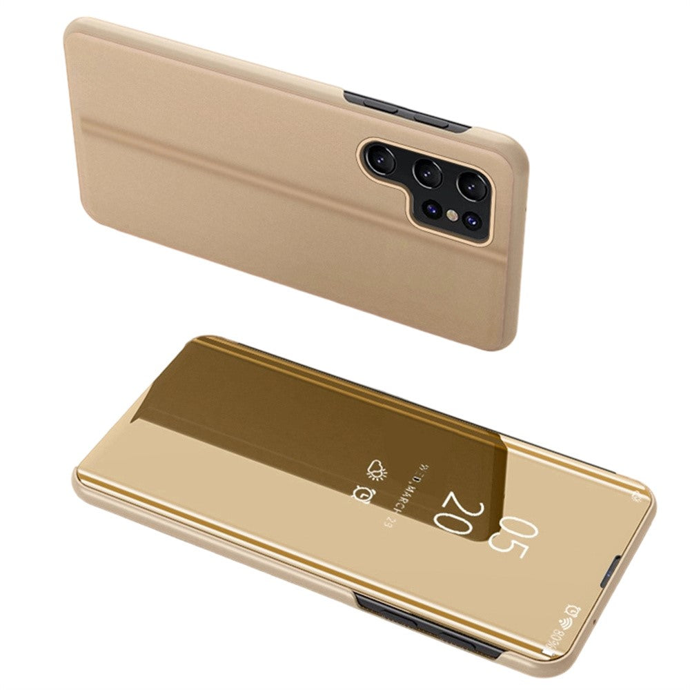 For Samsung Galaxy S26 Ultra Case View Window Stand Leather Flip Phone Cover