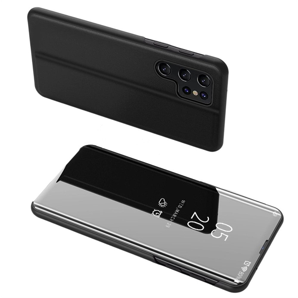 For Samsung Galaxy S26 Ultra Case View Window Stand Leather Flip Phone Cover