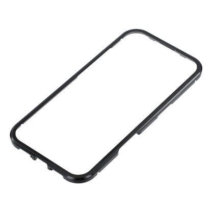 For iPhone 17 Pro Max Case Double Sides Tempered Glass Phone Cover Compatible with MagSafe Full Protector