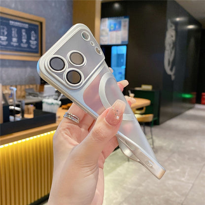For iPhone 17 Pro Max Case Magnetic Case Compatible with MagSafe Matte PC TPU Phone Cover