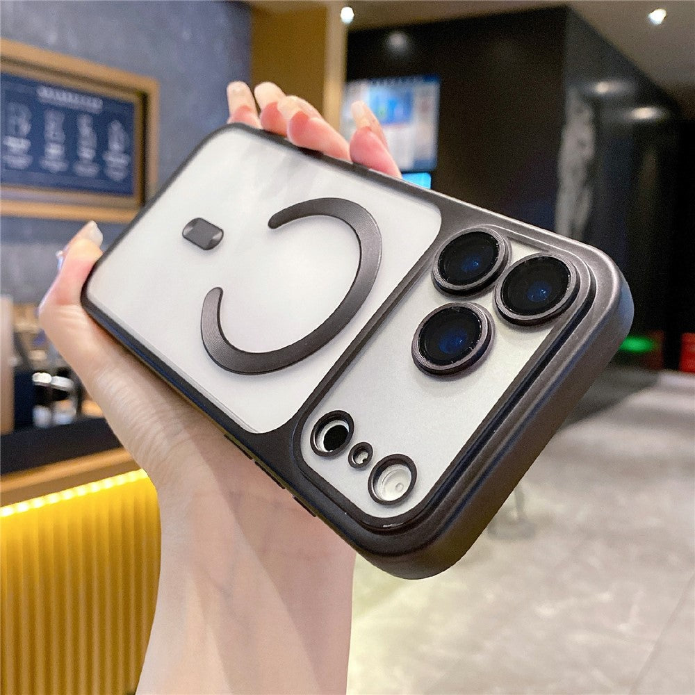 For iPhone 17 Pro Max Case Magnetic Case Compatible with MagSafe Matte PC TPU Phone Cover