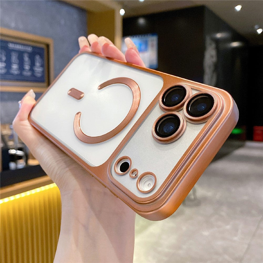 For iPhone 17 Pro Max Case Magnetic Case Compatible with MagSafe Matte PC TPU Phone Cover