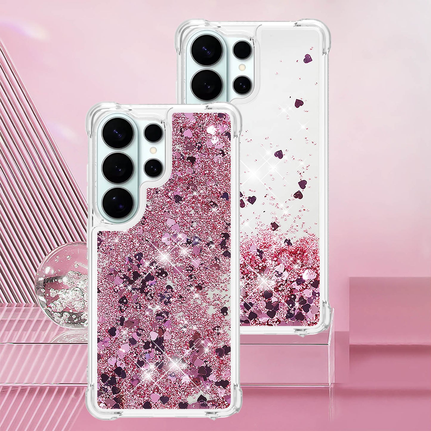 For Samsung Galaxy S26 Ultra TPU Case Glitter Quicksand Shockproof Phone Back Cover