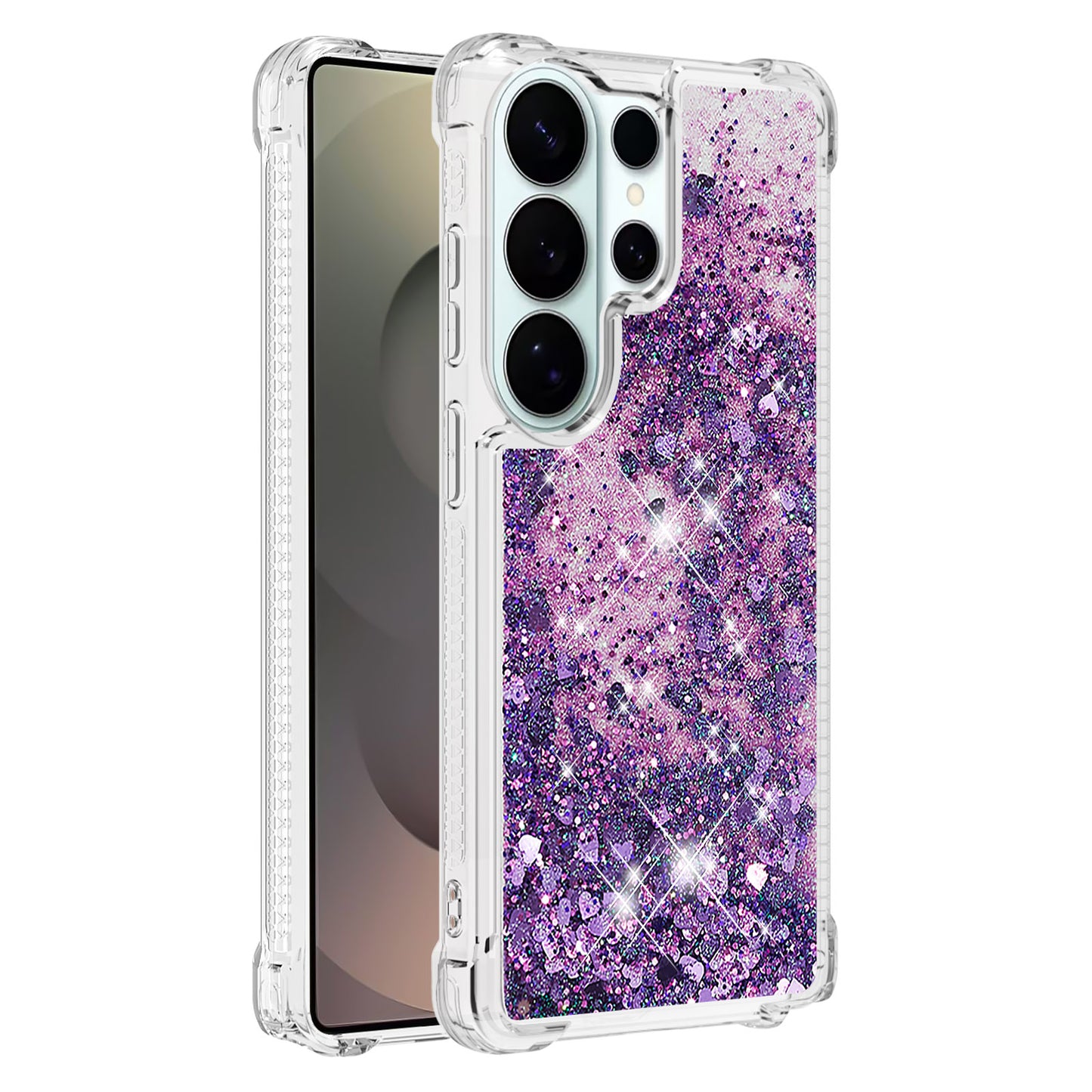 For Samsung Galaxy S26 Ultra TPU Case Glitter Quicksand Shockproof Phone Back Cover