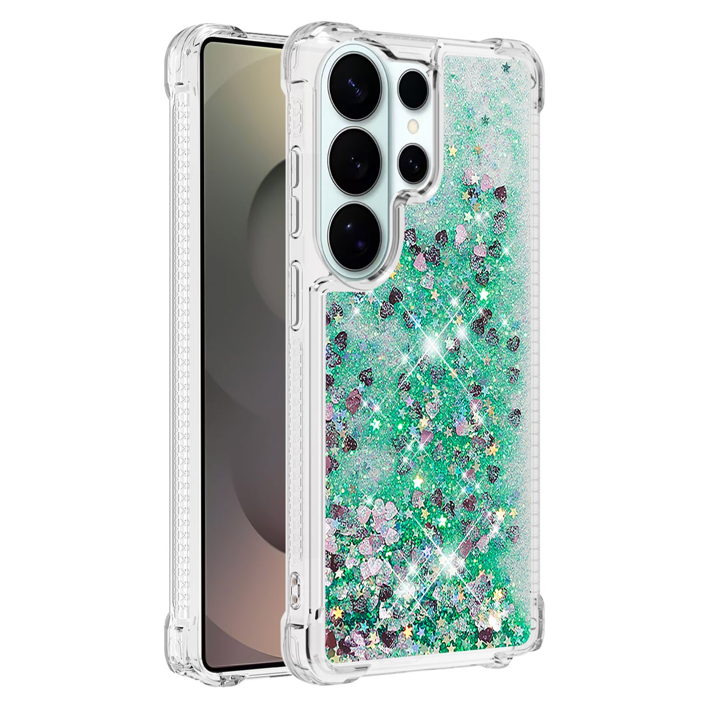 For Samsung Galaxy S26 Ultra TPU Case Glitter Quicksand Shockproof Phone Back Cover