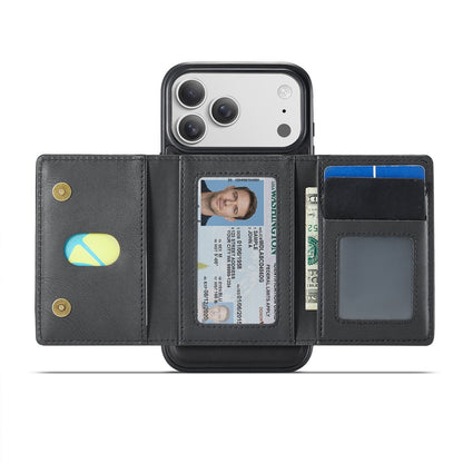 MAGKING K4 Series For iPhone 17 Pro Max Case Compatible with MagSafe Detachable Wallet PU TPU PC Phone Cover