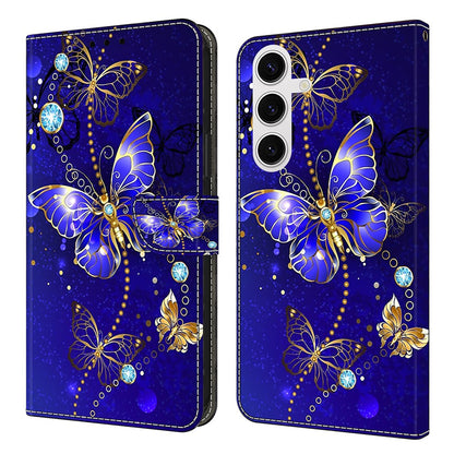 For Samsung Galaxy S26+ Case 3D Pattern PU Leather Wallet Phone Cover with Stand