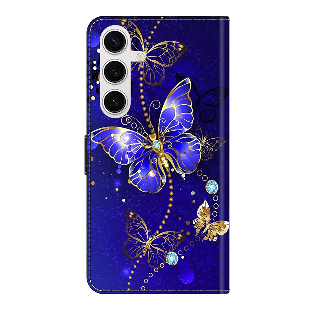 For Samsung Galaxy S26+ Case 3D Pattern PU Leather Wallet Phone Cover with Stand