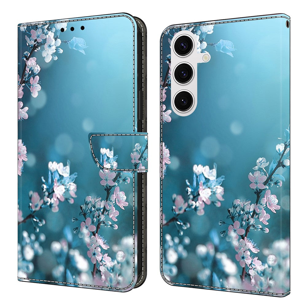 For Samsung Galaxy S26+ Case 3D Pattern PU Leather Wallet Phone Cover with Stand