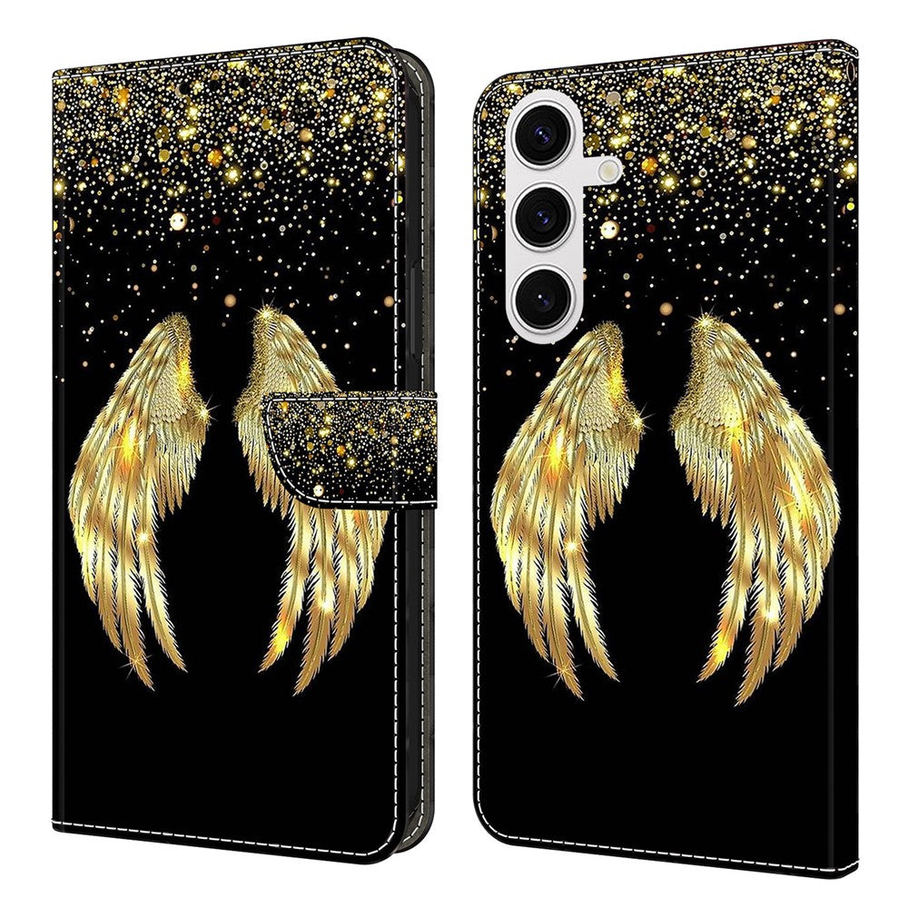 For Samsung Galaxy S26+ Case 3D Pattern PU Leather Wallet Phone Cover with Stand