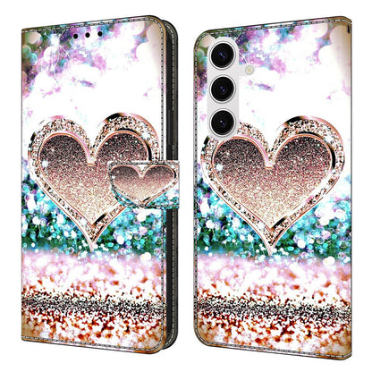 For Samsung Galaxy S26+ Case 3D Pattern PU Leather Wallet Phone Cover with Stand