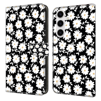 For Samsung Galaxy S26+ Case Magnetic Clasp 3D Pattern Leather Wallet Phone Cover