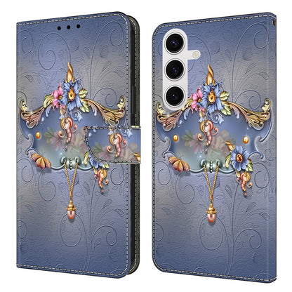 For Samsung Galaxy S26+ Case PU Leather Wallet Phone Cover with Stand