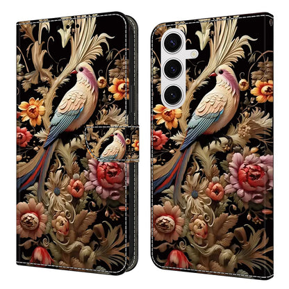 For Samsung Galaxy S26+ Case PU Leather Wallet Phone Cover with Stand