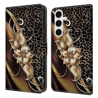 For Samsung Galaxy S26+ Case PU Leather Wallet Phone Cover with Stand