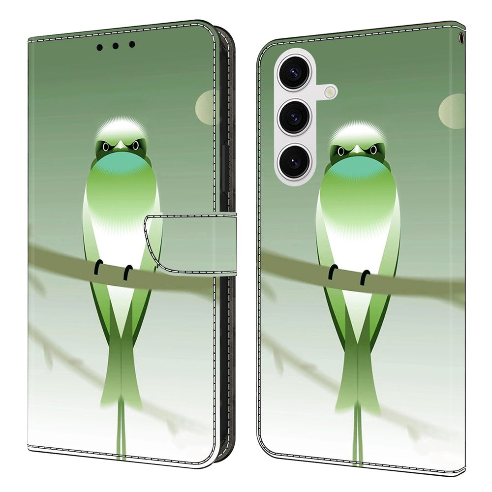 For Samsung Galaxy S26+ Case PU Leather Wallet Phone Cover with Stand