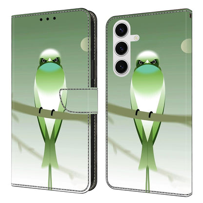 For Samsung Galaxy S26+ Case PU Leather Wallet Phone Cover with Stand
