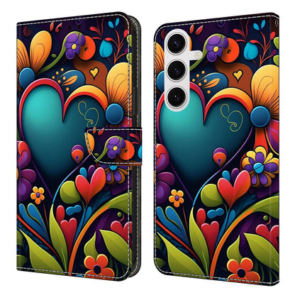 For Samsung Galaxy S26+ Case PU Leather Wallet Phone Cover with Stand