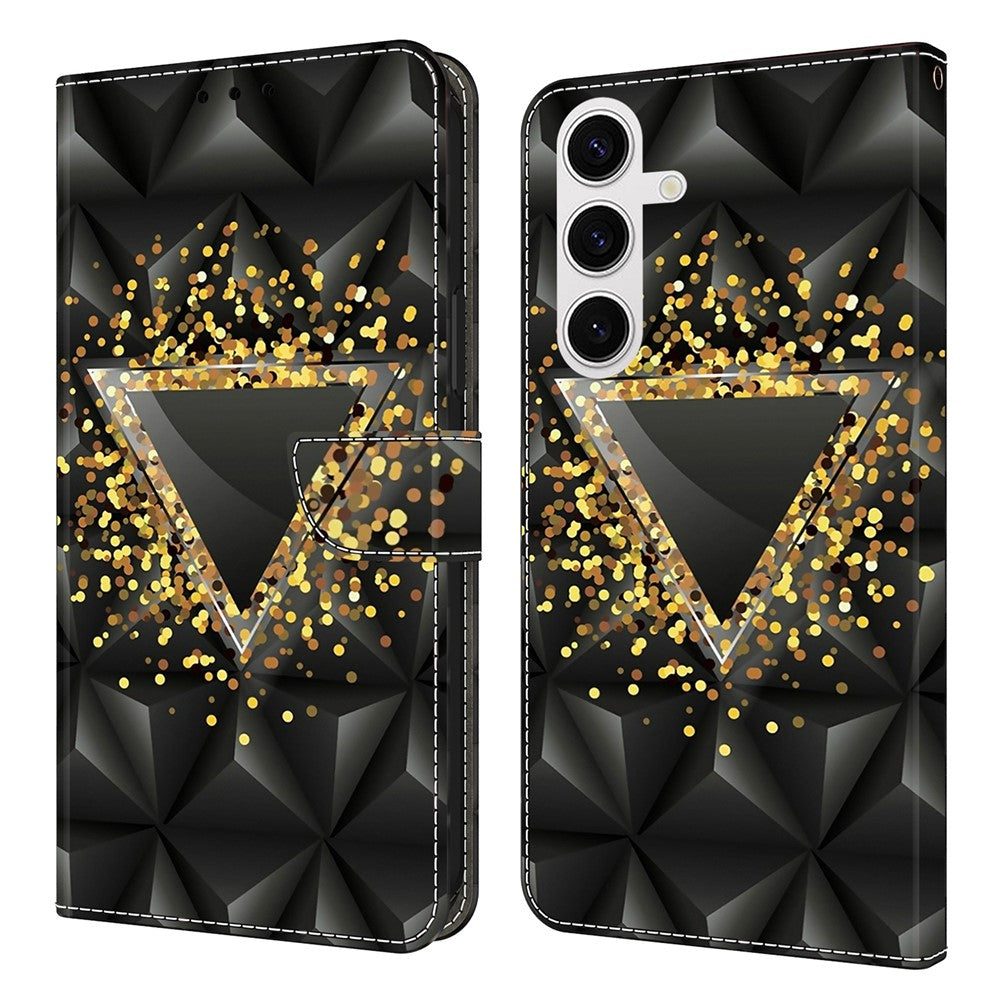 For Samsung Galaxy S26+ Case PU Leather Wallet Phone Cover with Stand