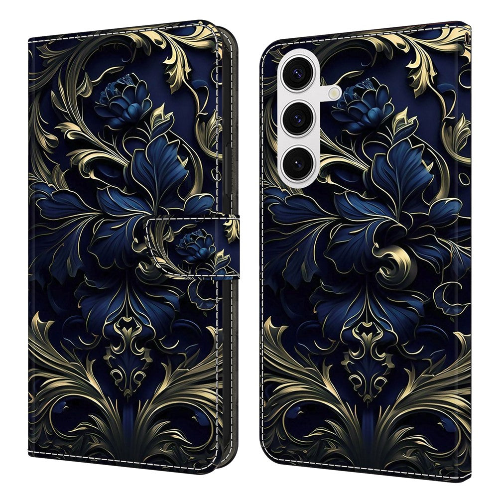 For Samsung Galaxy S26+ Case PU Leather Wallet Phone Cover with Stand