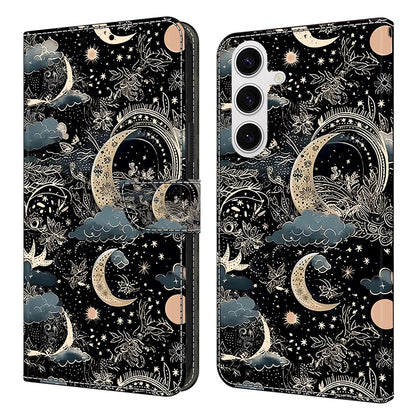 For Samsung Galaxy S26+ Case PU Leather Wallet Phone Cover with Stand